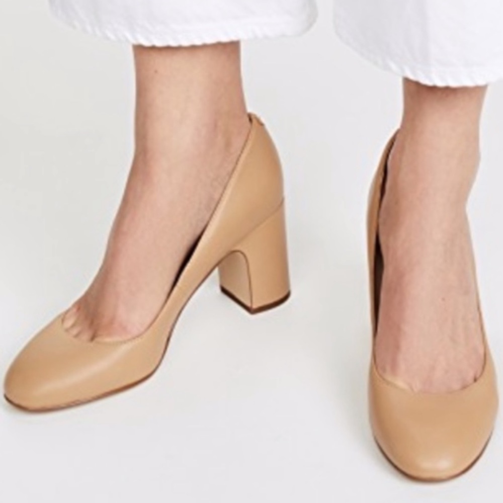 Sam Edelman size 7 nude heel, never worn!